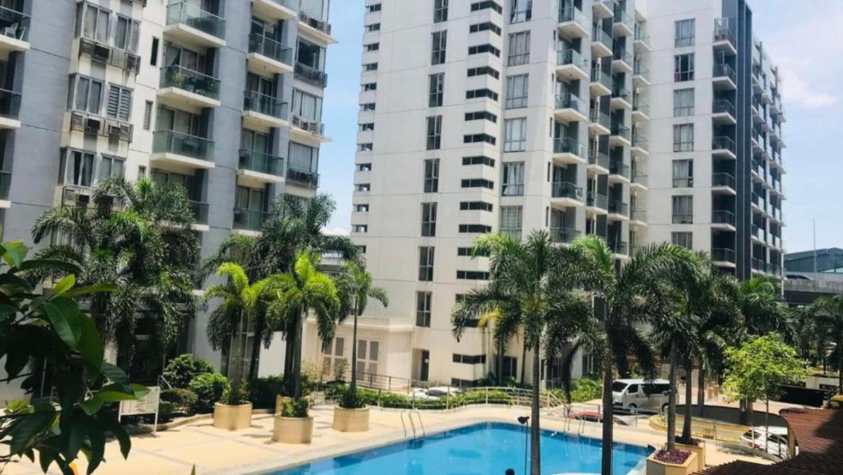 One Palm Tree Villas Condominium - Studio 10O With Balcony - Across Terminal 3 Airport 마닐라 외부 사진